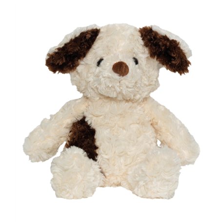 Bouillotte doudou 2 en 1● Peluche chien toute douce bébé & enfant ● Action chaud et froid ● Bouillotte sèche micro-ondes ● Perle