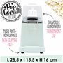 ScrapCooking - Pop Corn Factory - Machine à Popcorn Électrique - Prêt en 1 min 30 - Sans Huile ou Matières Grasses - Appareil Ré