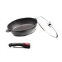 PRADEL LUXE, Sauteuse 28 cm tous feux dont induction, manche amovible