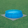 WERKA PRO Dalle pour Piscine Grise 50x50cm 3mm épaisseur 9 pièces