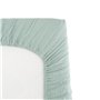 DOMIVA - HOUSSE MATELAS A LANGER 50x75 cm CELADON EN GAZE DE COTON