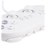 Straße Game Manette Classic Pro Blanche pour Nintendo Wii/Wii U – Style Rétro – Compatible Jeux Console Virtuelle et WiiWare – C