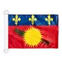 AZ FLAG - Drapeau Guadeloupe alternatif - 45x30 cm - Pavillon Nautique Guadeloupéen - France Spécial Bateau Et Extérieur En Mail