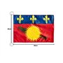 AZ FLAG - Drapeau Guadeloupe alternatif - 45x30 cm - Pavillon Nautique Guadeloupéen - France Spécial Bateau Et Extérieur En Mail
