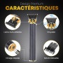 COFFRET TONDEUSE CHEVEUX ET BARBE 0MM | TONDEUSE BARBE ÉLECTRIQUE PROFESSIONNELLE | SANS FIL TONDEUSE A CHEVEUX RASOIR BARBE TON
