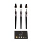 Lot de 3 Stylos Plume Calligraphie Plumix 1 Pointe Extra Large + 1 Pointe Moyenne + 1 Pointe Extra Fine + 1 Index Adhésif Blumie