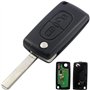 Clé complète avec électronique à Programmer PLIP pour C1 C2 C3 C4 C5 Berlingo Picasso 207 208 307 308 3008 807 Coque CE0536 Lame