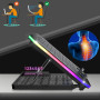 EMPIRE GAMING - Guardian C900 Refroidisseur PC Ordinateur Portable 12’’ à 17’’ RGB Gamer -9 Ventilateurs - Contrôleur LCD -10 Mo