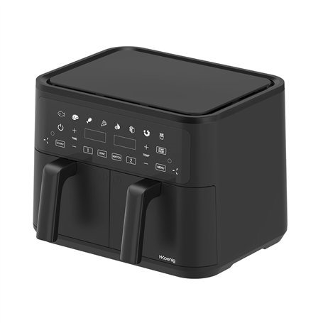 H.Koenig Friteuse sans Huile Airfryer 2 Bacs XXL FRY900