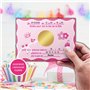 Magik Moments Kit Création Invitation Anniversaire Enfant à Gratter | Thème Barbie | 10 Cartes avec Stickers, Enveloppes et Auto