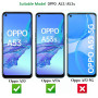 NEW'C Lot de 2, Verre Trempé pour Oppo A53 / Oppo A53s, Film Protection écran efficace contre les Rayures - sans Bulles - Ultra