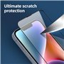 NEW'C Lot de 3, Couverture Complète Verre Trempé pour iPhone 14, iPhone 13, iPhone 13 Pro (6,1 Pouces) Film en Protection écran
