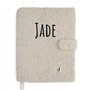 Ma Fabrique Perso - Protège carnet de santé bouclettes Naturel - Jollein - Personnalisable