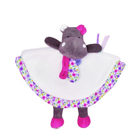 BABY NAT' - Doudou Zoé - BN0704 -Rose