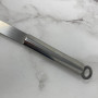 Spatule Inox avec Manche Ergonomique pour Plancha et Barbecue - Ustensile de Cuisine Résistant