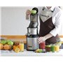 Kuvings - Extracteur de jus professionnel CS600 + tête supplémentaire en inox - 40L de jus par heure - Utilisation non-stop sans