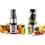 Kuvings - Extracteur de jus professionnel CS600 + tête supplémentaire en inox - 40L de jus par heure - Utilisation non-stop sans