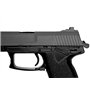 2EAGLE Pistolet Airsoft MK23 avec Silencieux factice-modèle à Ressort (Spring)-armement Manuel/Mode Coup par Coup-Couleur: Noir