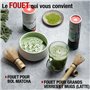 ORIGEENS FOUET MATCHA BAMBOU MANCHE LONG - Petit Fouet bambou Chasen traditionnel pour Matcha Latte/Cérémonie du thé - Fouet thé