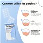 Dr. Herma - Patch Anti Bouton Invisible - Traitement Discret Rapide & Efficace de l’Acné 6 à 8h - Formule Médicale Acide Salicyl