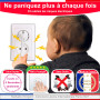 [Pack x20] Cache Prise Bébé Français Amovible [ Sans Clef Ni Adhésif ] - Invention 100% Made In France - Cache-Prise Bebe - Sécu