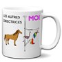 L'Esprit Des Anges Tasse-Mug Meilleure Directrice Licorne - Idée Cadeau Humour Original Anniversaire