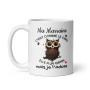 L'Esprit Des Anges Tasse Mug Cadeau Marraine Comme le Café Original Baptême Anniversaire Humour