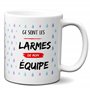 L'Esprit Des Anges Tasse-Mug Collègue Manager-Les Larmes de Mon Équipe - Idée Cadeau Patron Travail Nouveau Job