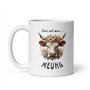 L'Esprit Des Anges Tasse Mug Vache Cadeau Humour Original - Ceci est mon Meuhg - Amusant Rigolo Drole Collègue Ami