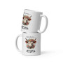 L'Esprit Des Anges Tasse Mug Vache Cadeau Humour Original - Ceci est mon Meuhg - Amusant Rigolo Drole Collègue Ami
