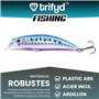 trifyd ® - Poisson Nageur Truite Minnow 7 cm, Le Pack de 5 leurres de pêche