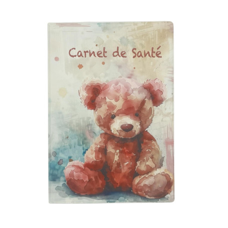 Nemau - Protège Carnet de Santé Enfant en Gomme Expansée – Fabriqué en France - Souple