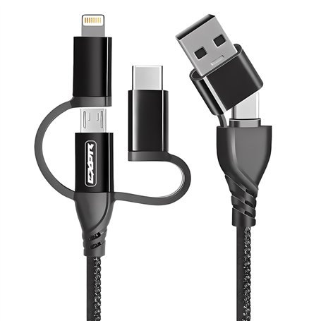 Câble Multi USB Embout - Cable 3 en 1