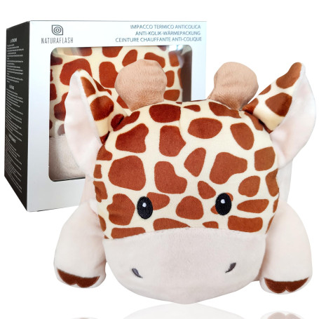 Bouillotte bebe anti colique ❘ bouillotte bebe - Soulage les douleurs d'estomac et coliques - Ceinture peluche thérapie chaude o