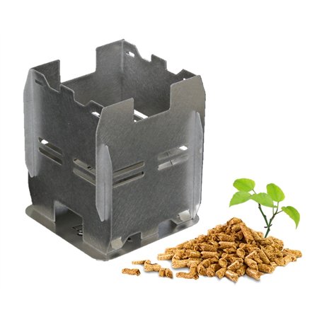 Clever Fire Lighter Réchaud écologique a pellets ou petit bois