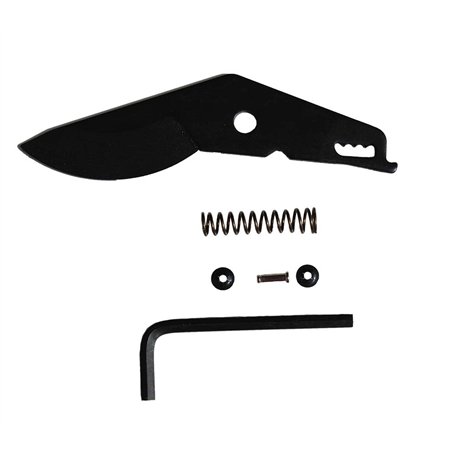 Garden Factory - Lame de Rechange pour Sécateur de Jardin à crémaillère - Ressort - Accessoire de Montage - Lame et Ressort de S