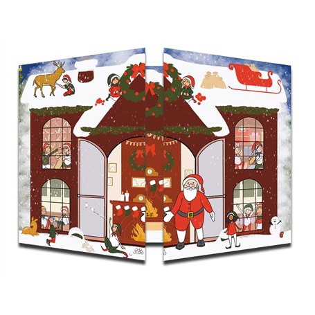 Calendrier de l'avent enfant – 2024 – Idée Cadeau Enfant – 24 bonnes actions à réaliser avant Noël – A partir de 3 ans – Marque