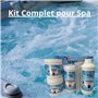 Kit Complet de Traitement pour Spa - Anti-Mousse, Régulateurs de pH et Oxygène Choc - Idéal pour Mise en Route et Entretien, Fab
