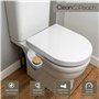 CleanPeach® bidet toilette wc - MARQUE FRANCAISE - toilette japonaise & douchette wc - wc japonais - bidet portable - Fonctionne