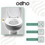 Kit WC complet toilette japonaise - Bidet ODHO - alternative douchette - Marque Française - Installation Facile - Économique Hyg