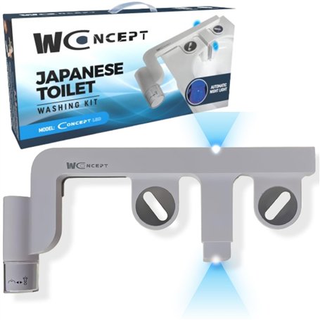 WCCONCEPT toilette japonaise UNIQUE avec renfort+ lumière nocturne LED AUTOMATIQUE-MARQUE FRANCAISE de wc japonais-bidet toilett