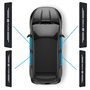ODOKIT Seuil De Protection Porte Fibre De Carbone Noir - Compatible avec Hyundai Tucson, Kona, i20, i30, Santa Fe, Ioniq - Acces