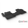 Gledring Set tapis de caoutchouc compatible avec Citroen Jumpy / Peugeot Expert / Toyota Proace 2016- & Opel Vivaro Cargo 2019- 
