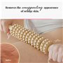 Tuuli Accessories Anti Cellulite Masseur Rouleau de Massage Appareil Maderothérapie Bois 40 cm