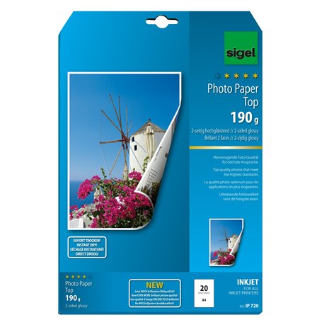 SIGEL IP720 Papier photo jet d'encre