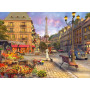Ravensburger Puzzle 12000198 - Promenade à Travers Paris - Puzzle de 500 pièces pour Adultes et Enfants à partir de 12 Ans - Puz