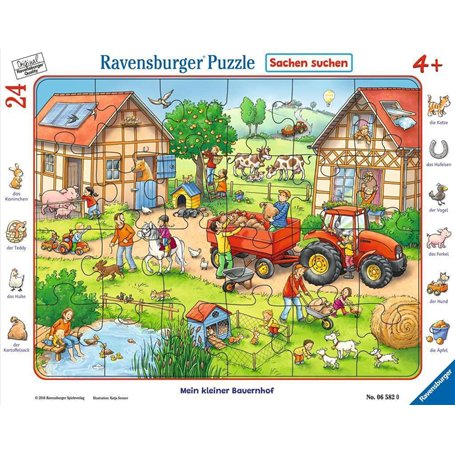 Ravensburger - 65820 - Puzzle Ma Petite Ferme 24 Pièces
