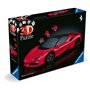 Ravensburger - Puzzle 3D Véhicules - Ferrari SF90 Stradale avec Grille de Construction - A partir de 8 Ans - 108 pièces numéroté