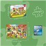Ravensburger - Puzzle Enfant - Puzzles 2x24 p - Ferme et Chantier - Dès 4 Ans - 80560