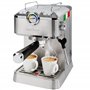 Machine à espresso ProfiCook | Machine à espresso automatique avec porte-filtre | Pompe à espresso italienne | 20 bar | Café en